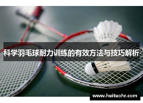 科学羽毛球耐力训练的有效方法与技巧解析